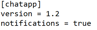 config