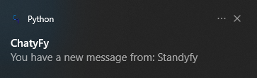 notification